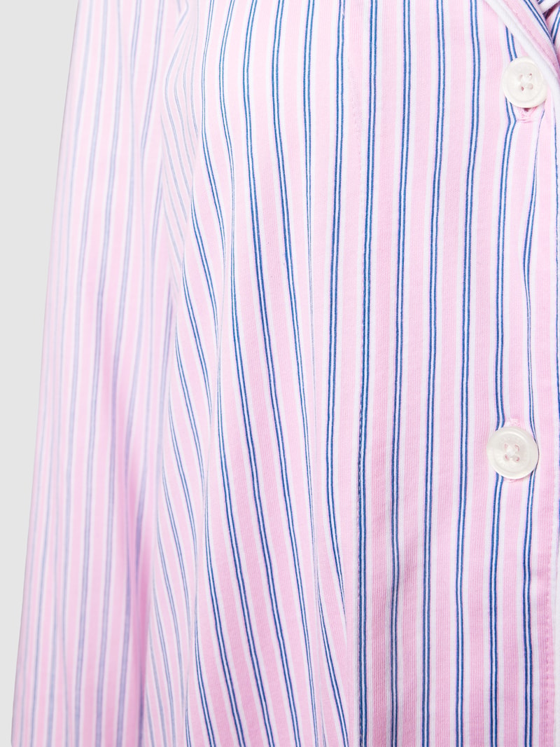 Nachthemd mit Streifenmuster in rosa