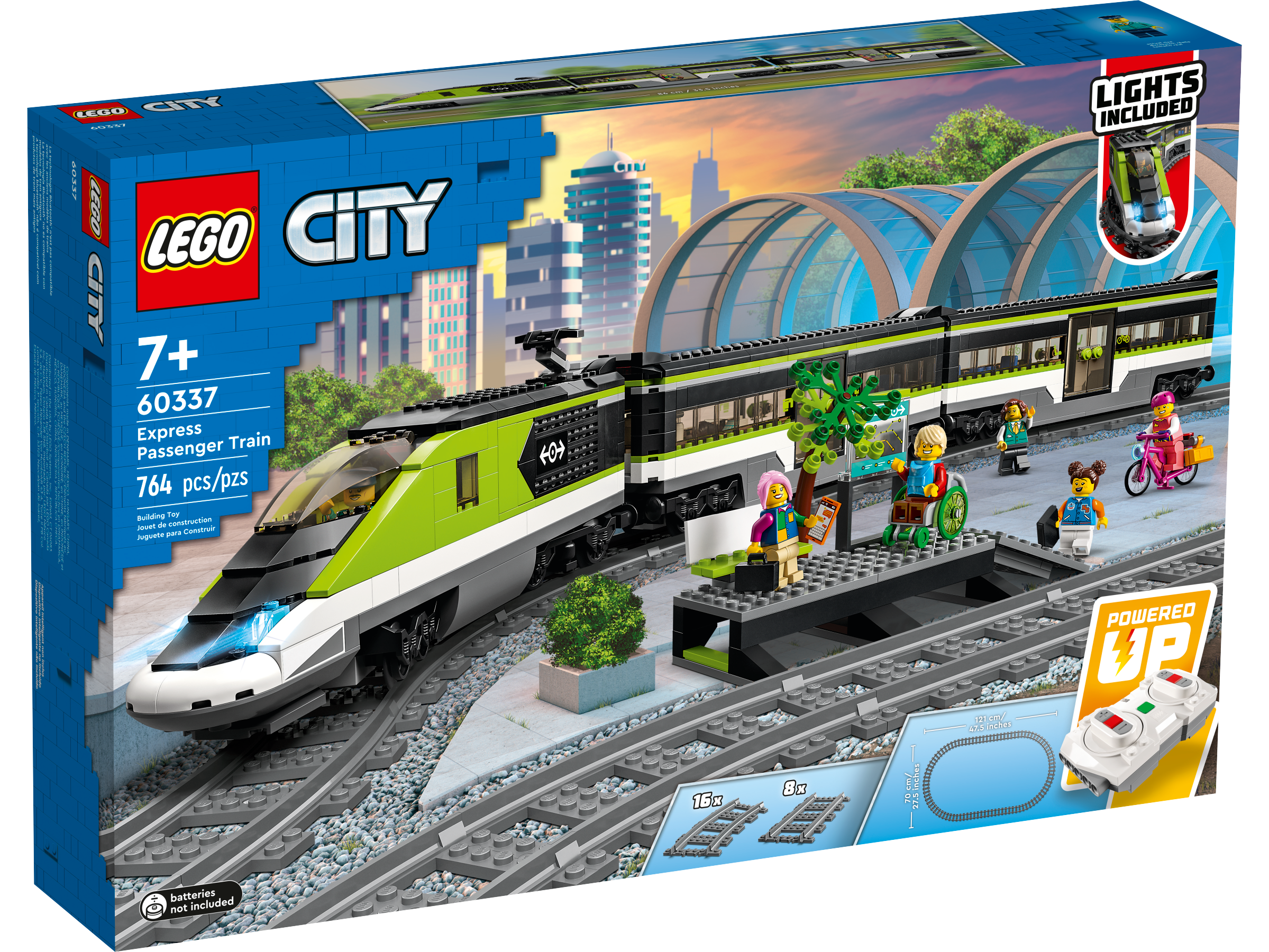 Le train de voyageurs express 60337