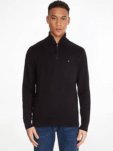 TOMMY HILFIGER Herren Strickpullover mit Bio-Baumwolle Regular Fit