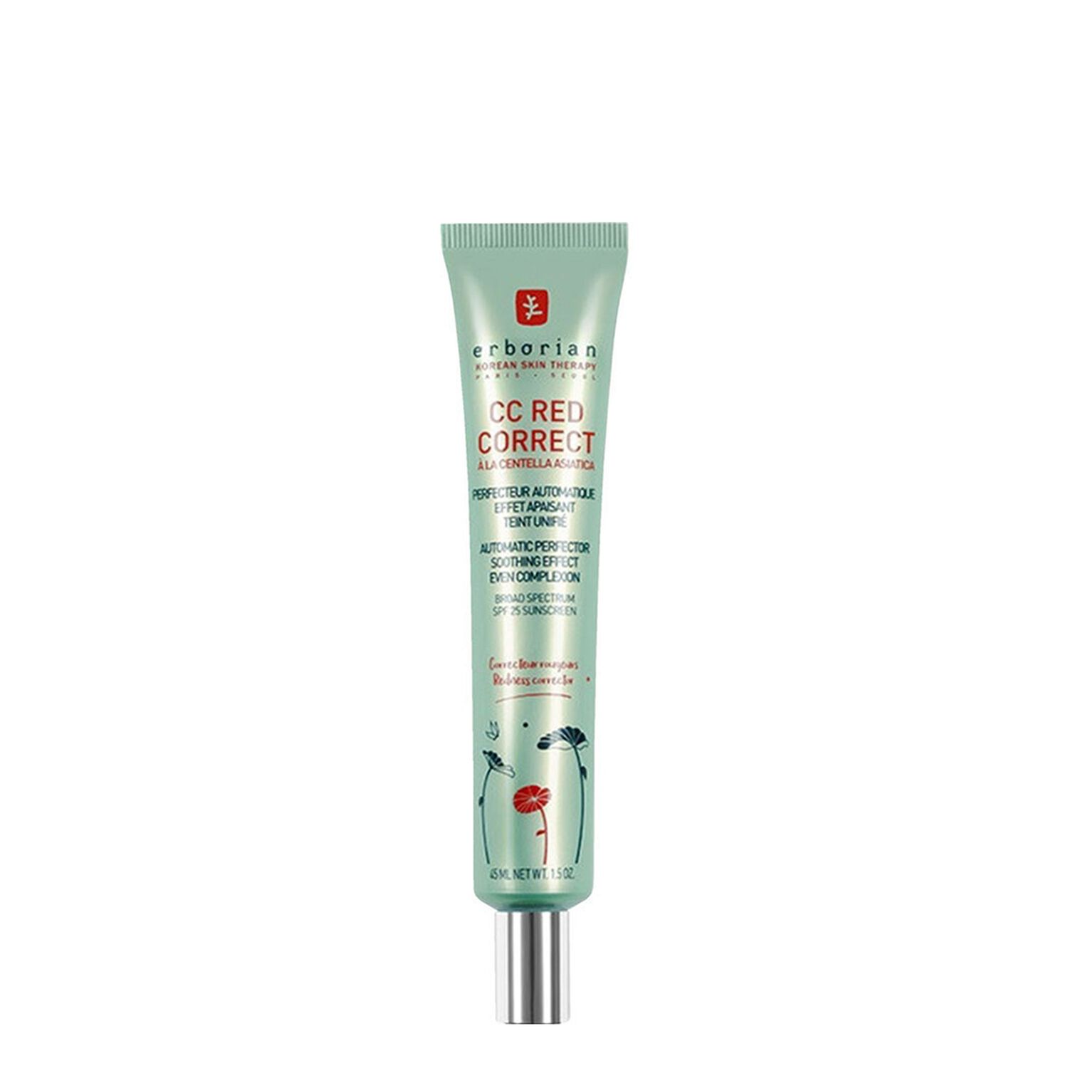 Erborian CC Red Correct SPF25 Perfecteur Automatique Effet Apaisant