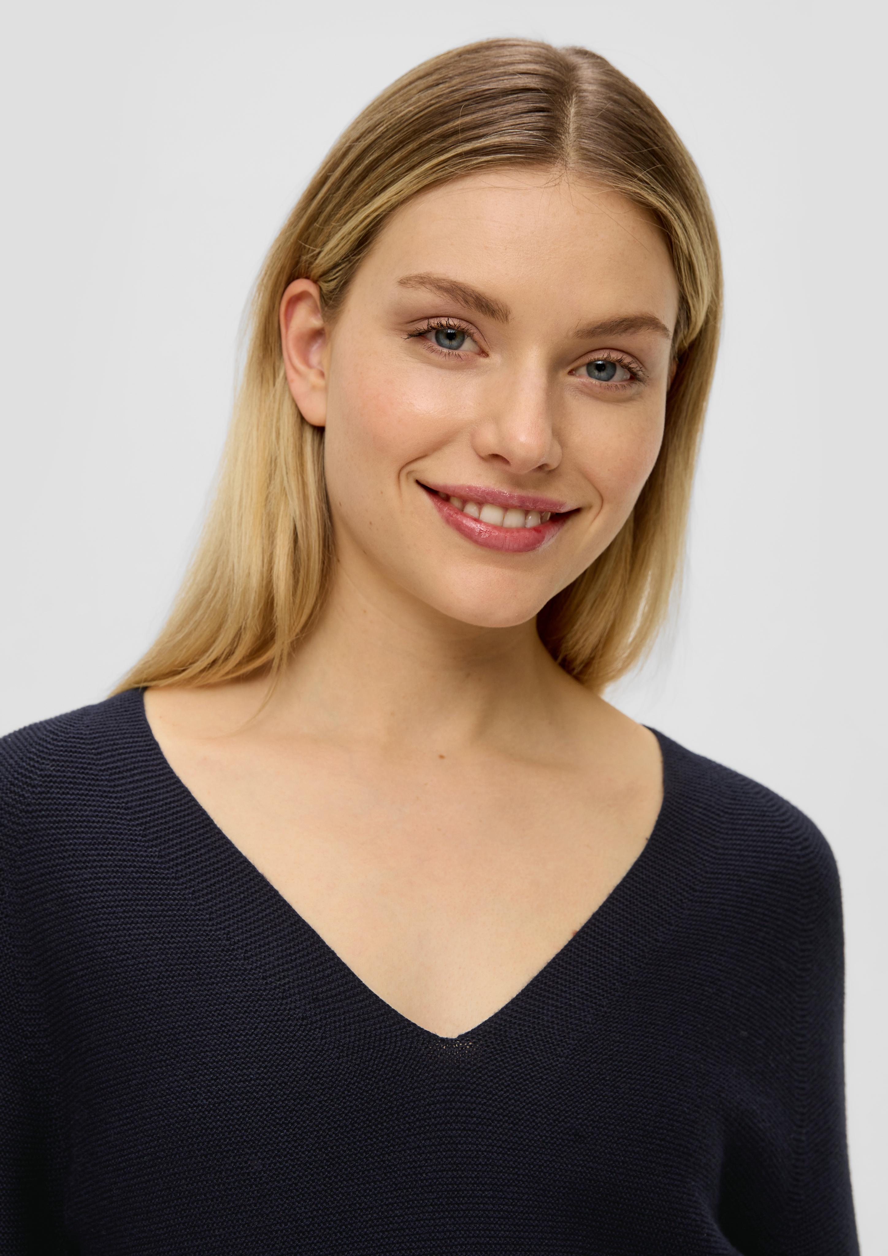 Pullover mit V-Ausschnitt  2145636-5959