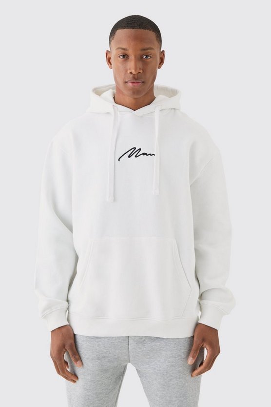 Oversize Man Signature Hoodie