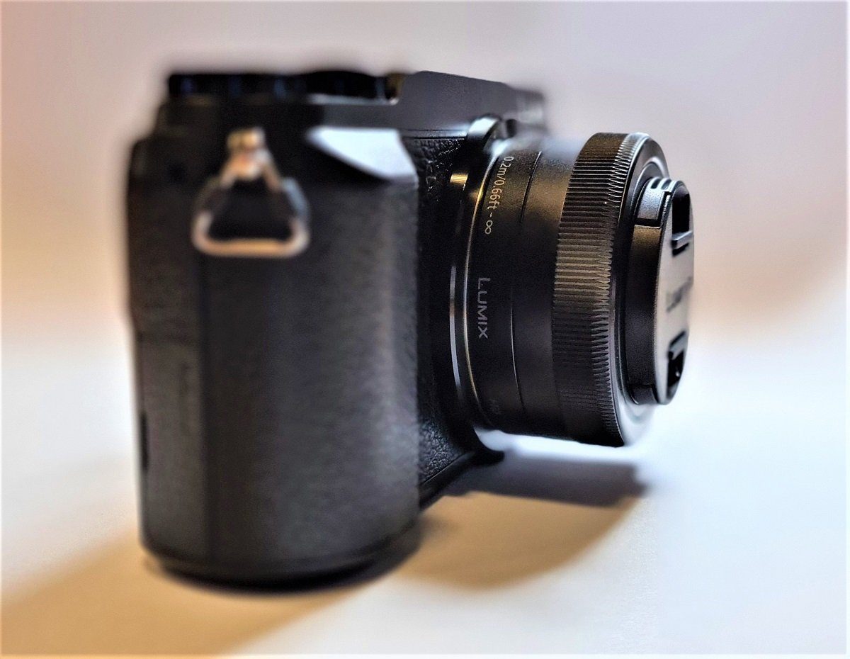 Panasonic Lumix GX80+3,5-5,6/12-32 mm schwarz G Kit Systemkamera
