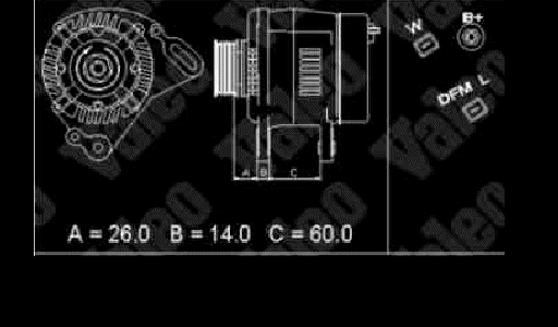 FRIESEN Lichtmaschine VW 9090109 - ATU