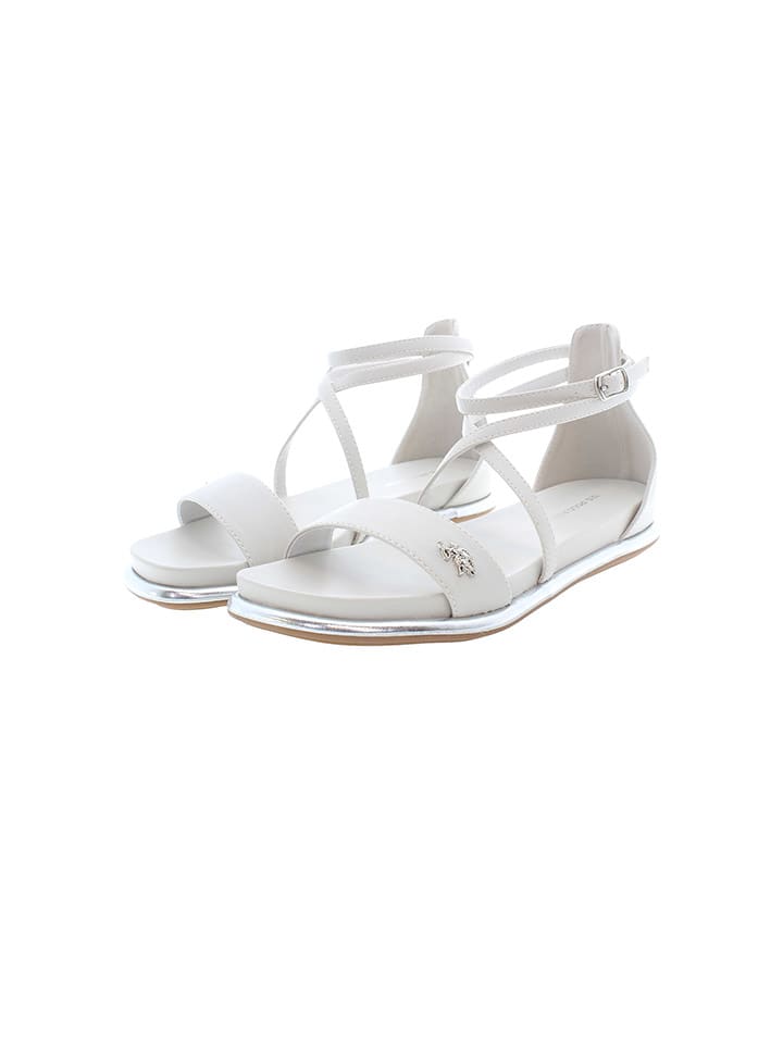 U.S. Polo Assn. Sandalen in Weiß günstig kaufen