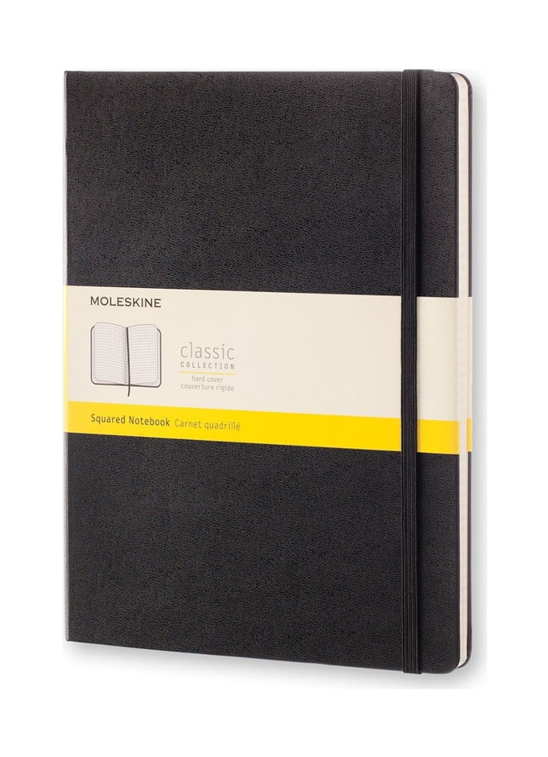 Moleskine piezīmju grāmatiņa ar lineālu papīru 14 x 19 cm
