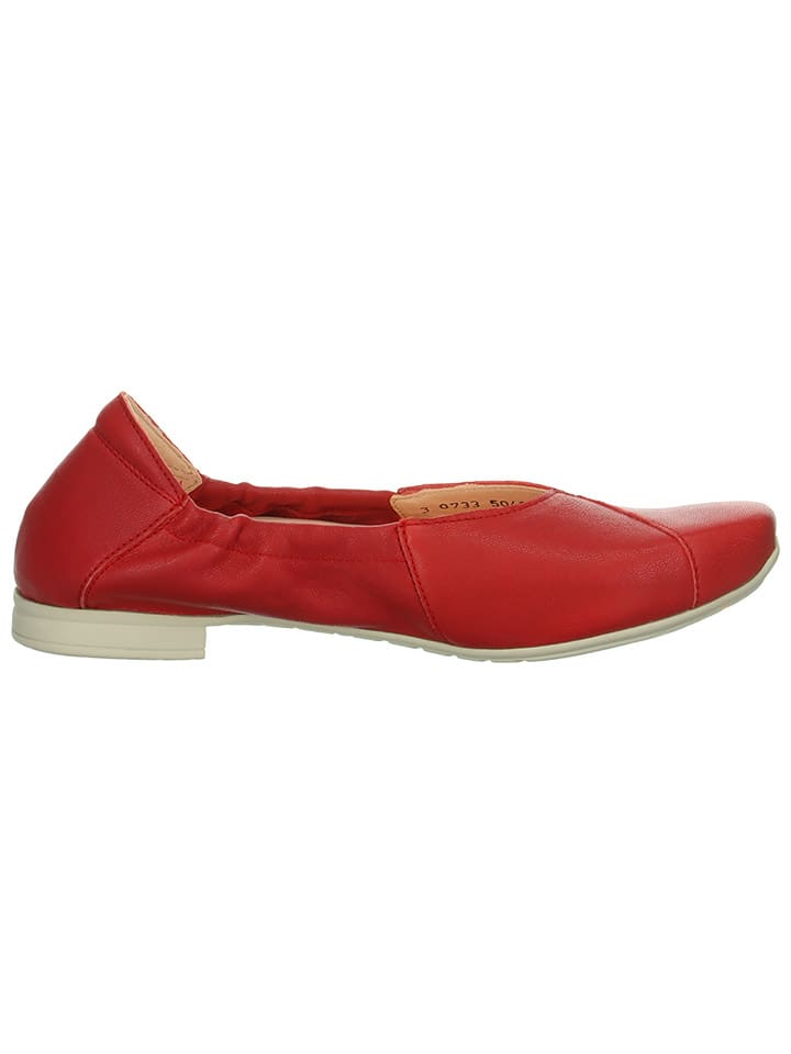 Think! Leder-Ballerinas 