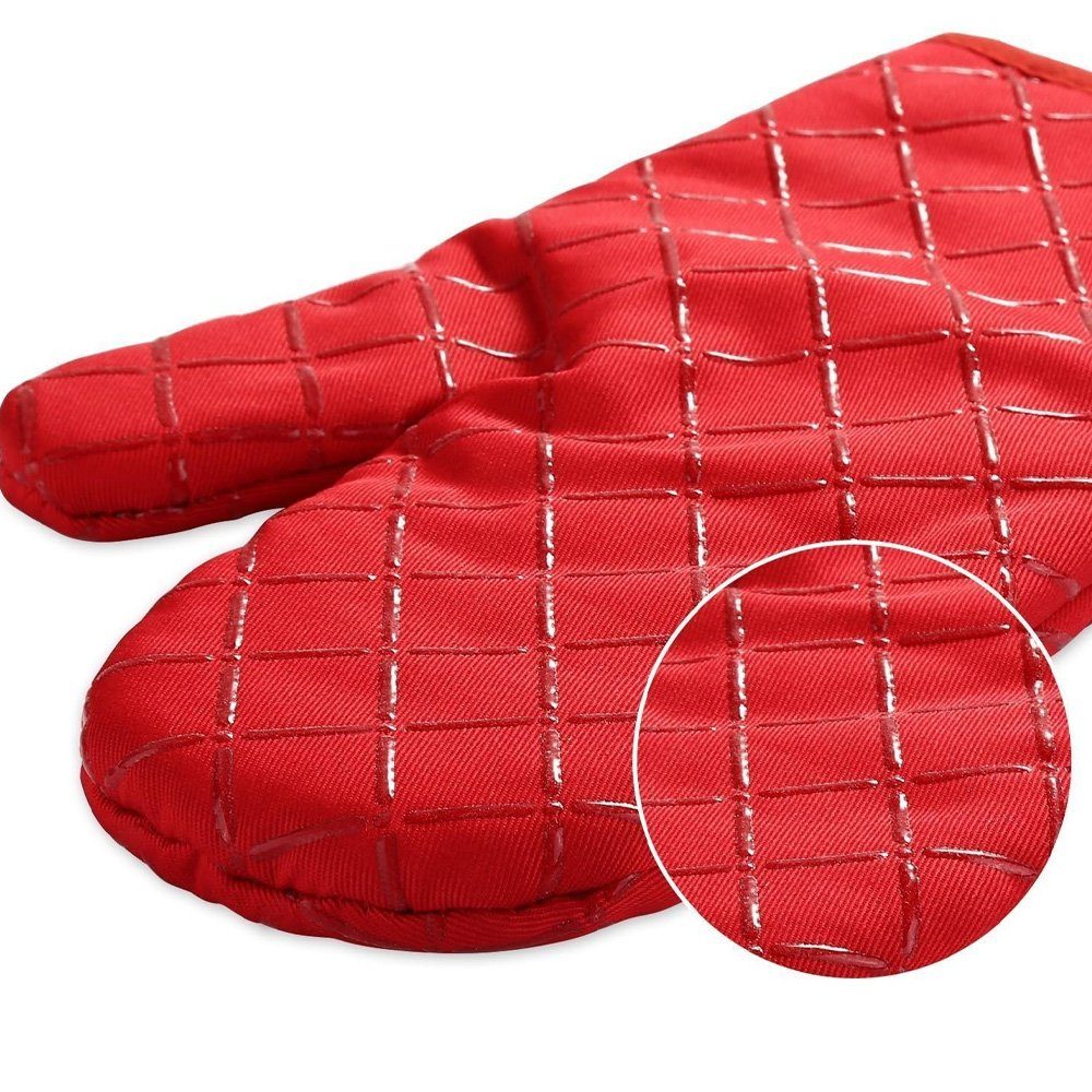 Tian Dee Topflappen Premium Anti-Rutsch Ofenhandschuhe Extrem Hitzebeständige