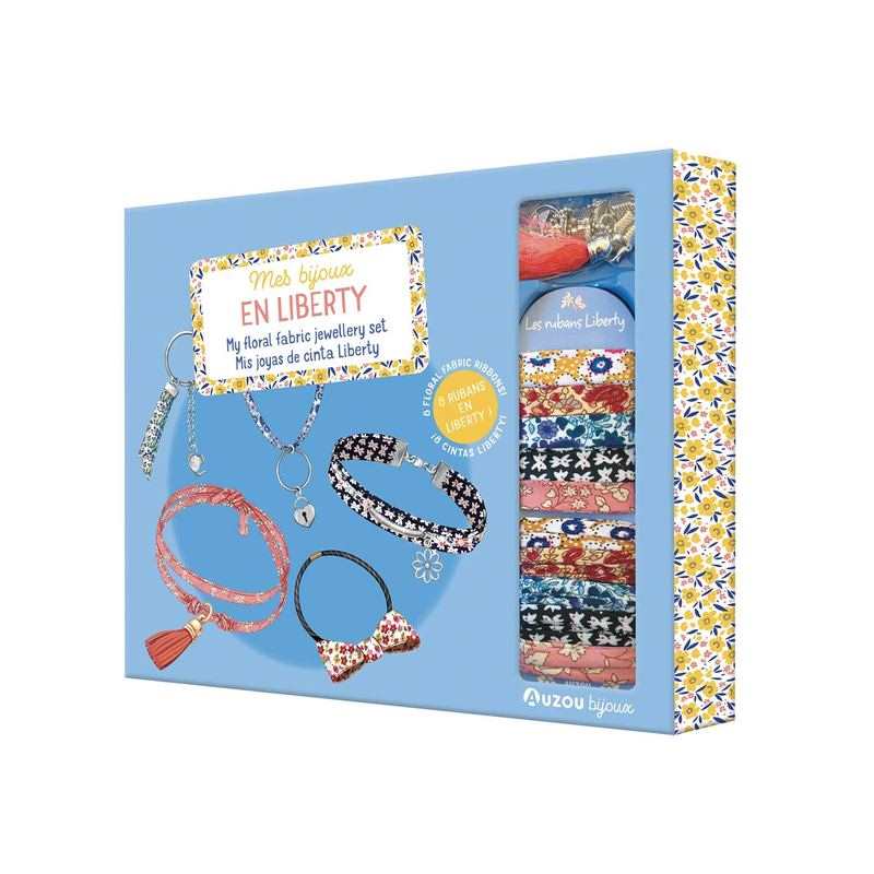 Coffret Mes bijoux en liberty - Auzou