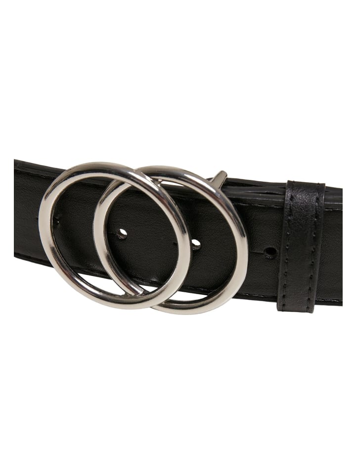 Urban Classics Urban Classics Gürtel in black/silver günstig kaufen