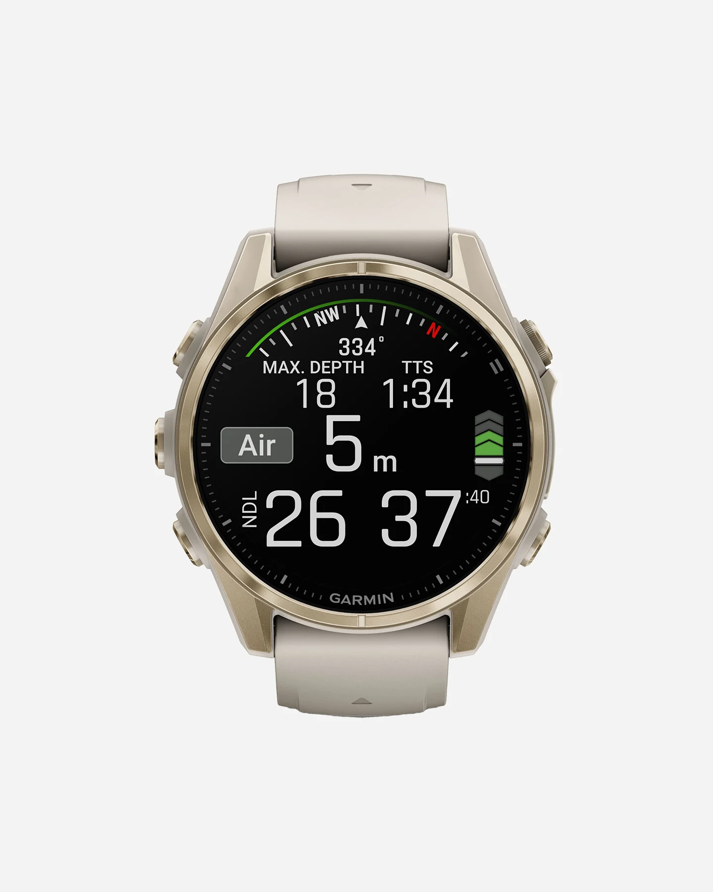 Garmin Fenix 8 Amoled 43mm Sapphire Multifunction Watch 010-02903-11