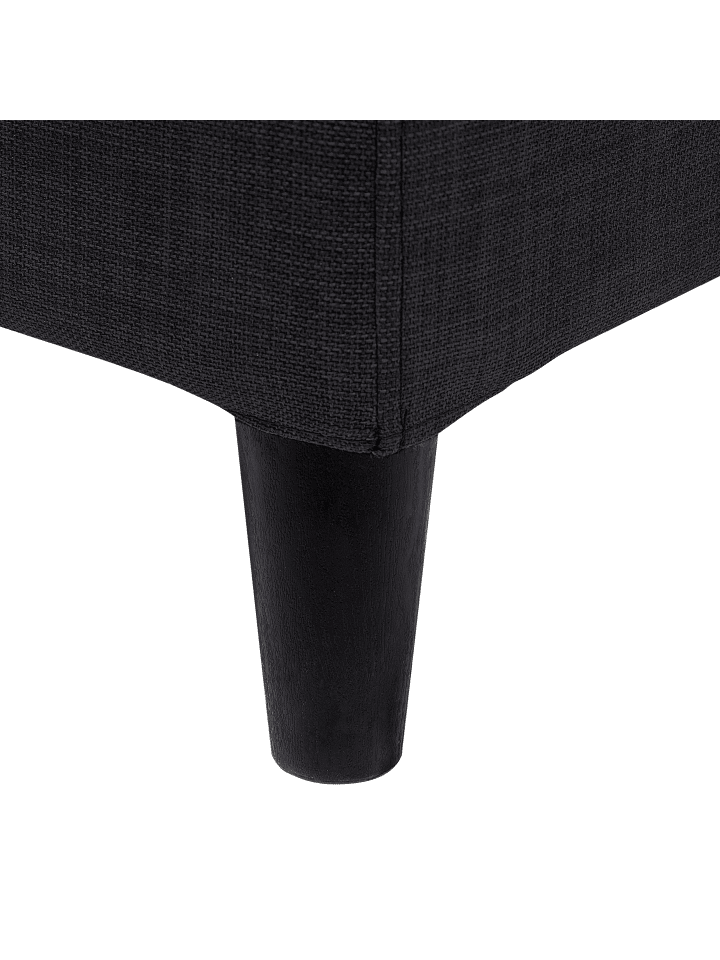 Beliani Doppelbett mit LED FITOU in Schwarz - (W) 190 x (H) 87 x (L) 214 cm günstig kaufen onesize
