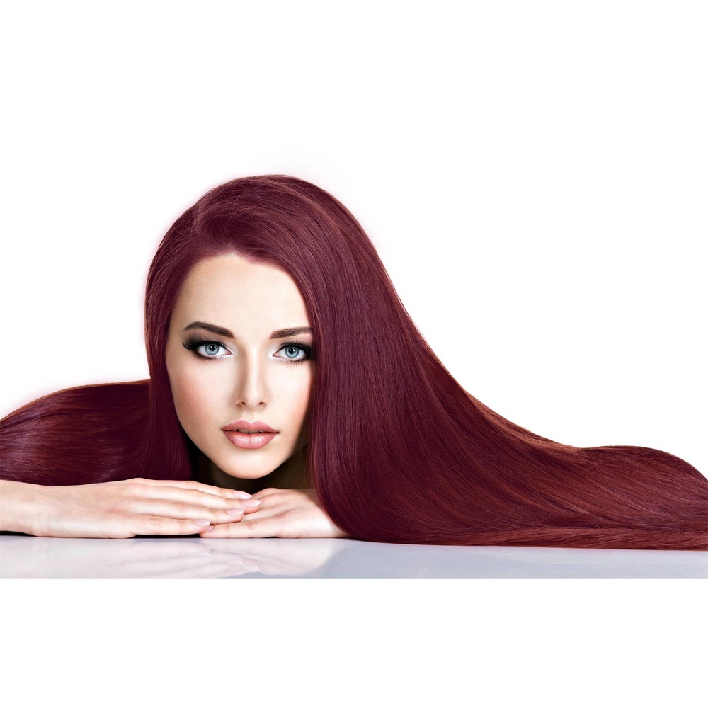hair2heart Extensions à chaud bonding cheveux naturels #99j Bourgogne 1g extensions