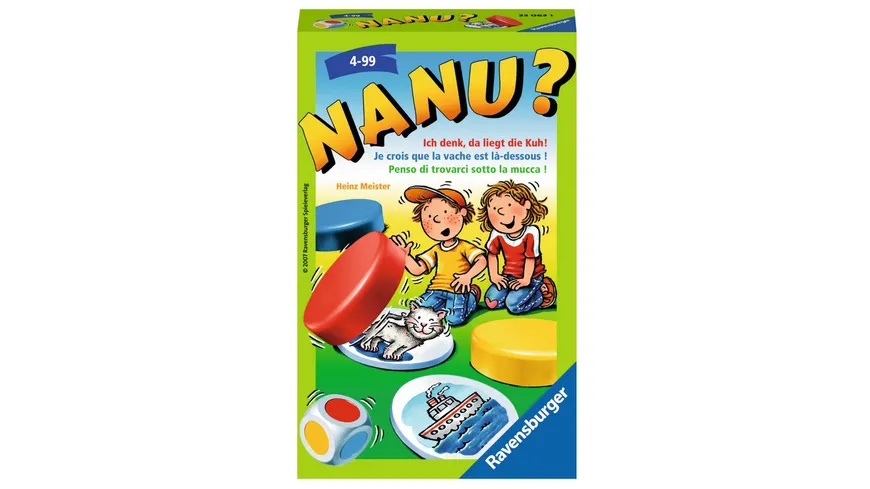 Ravensburger Spiel - Mitbringspiel Nanu?