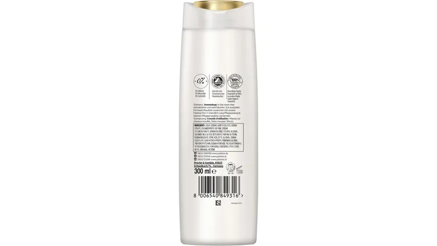 Pantene PRO-V Haarshampoo Unendlich Lang 300 ml