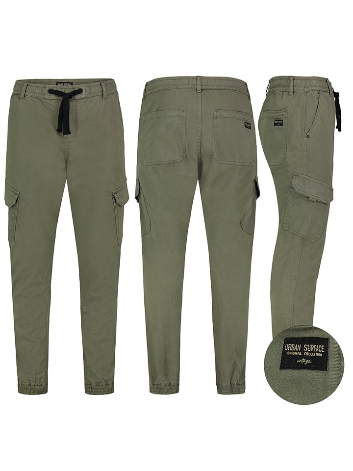 Urban Surface Cargohose in Khaki günstig kaufen