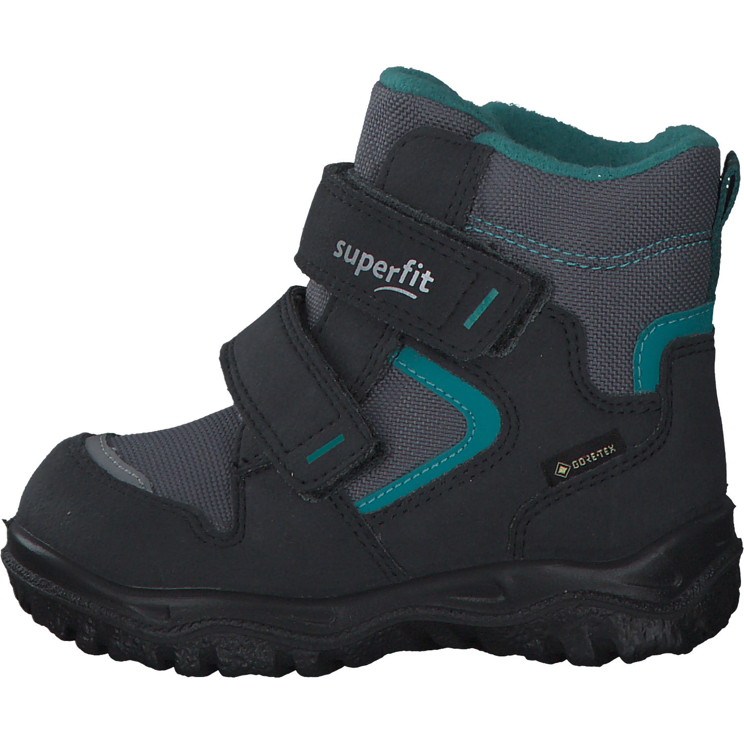 Superfit HUSKY 00047, Winterstiefel, Kinder, Grau/Grün