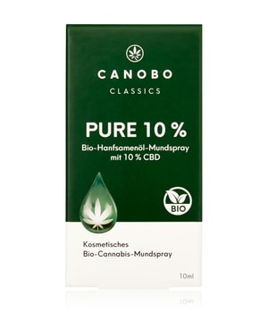 CANOBO 10% CBD PURE BIO Mundspray Mundziehöl-10 ml