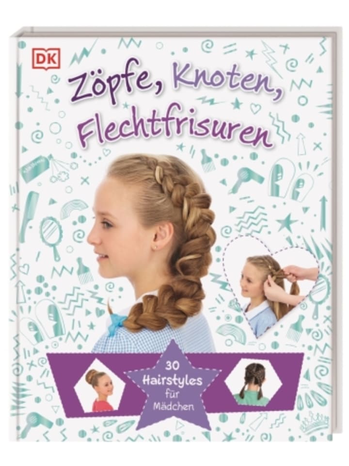 Dorling Kindersley  Buch - Zöpfe, Knoten, Flechtfrisuren günstig kaufen onesize