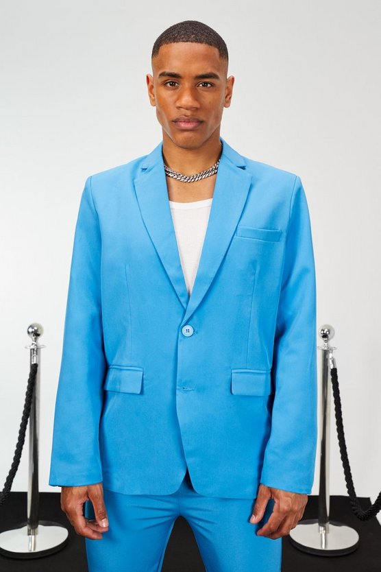 Einreihige Oversize Anzugjacke
