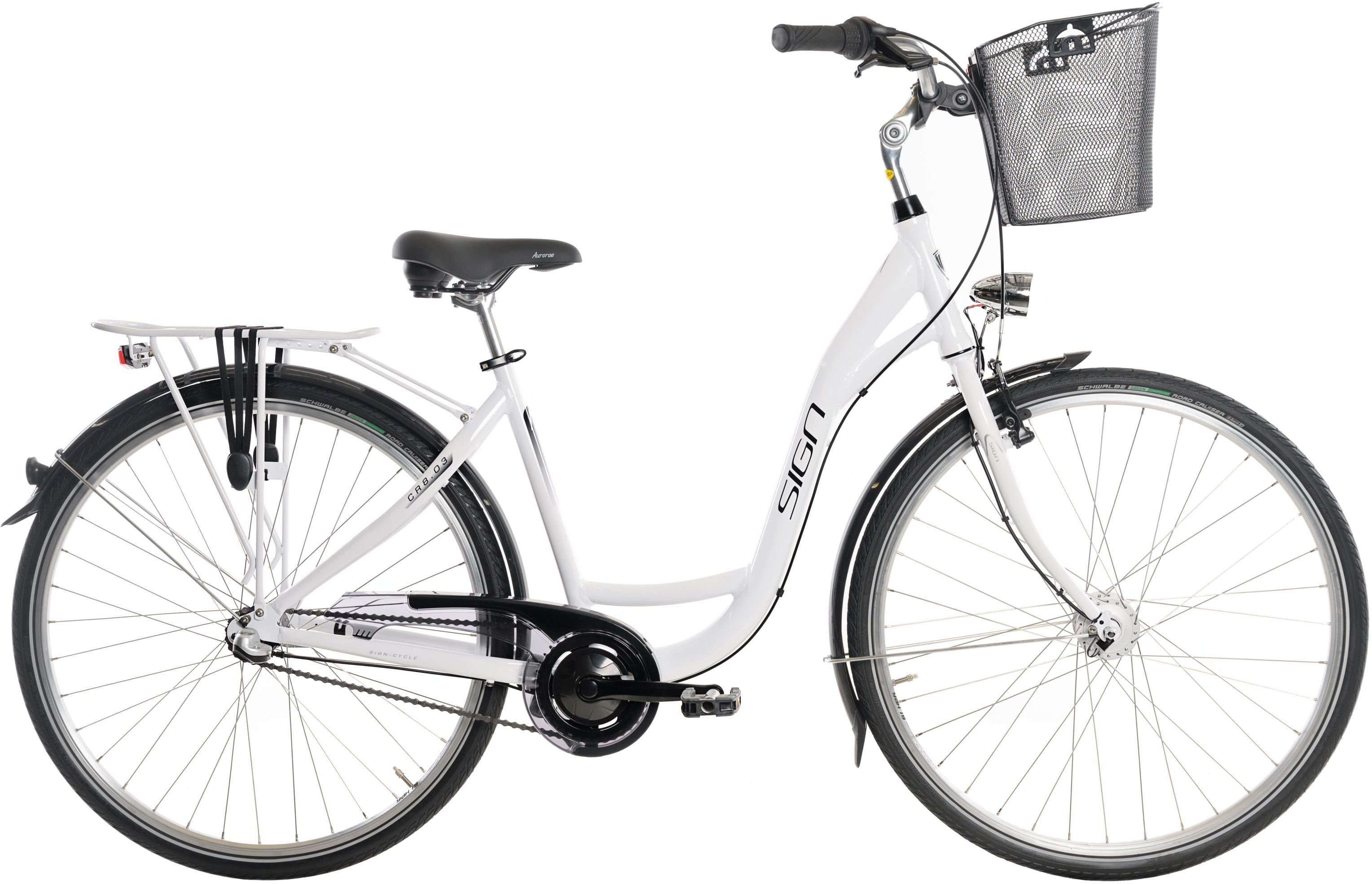 SIGN Cityrad, 7 Gang Shimano NEXUS SG-C3001-7C Schaltwerk