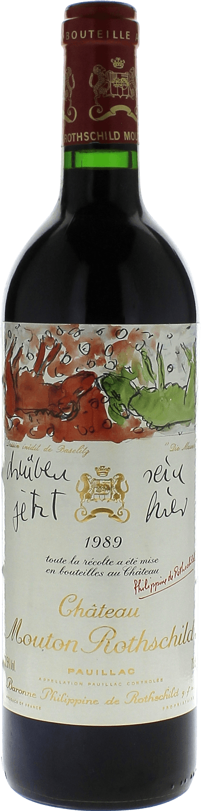 Mouton rothschild 1989