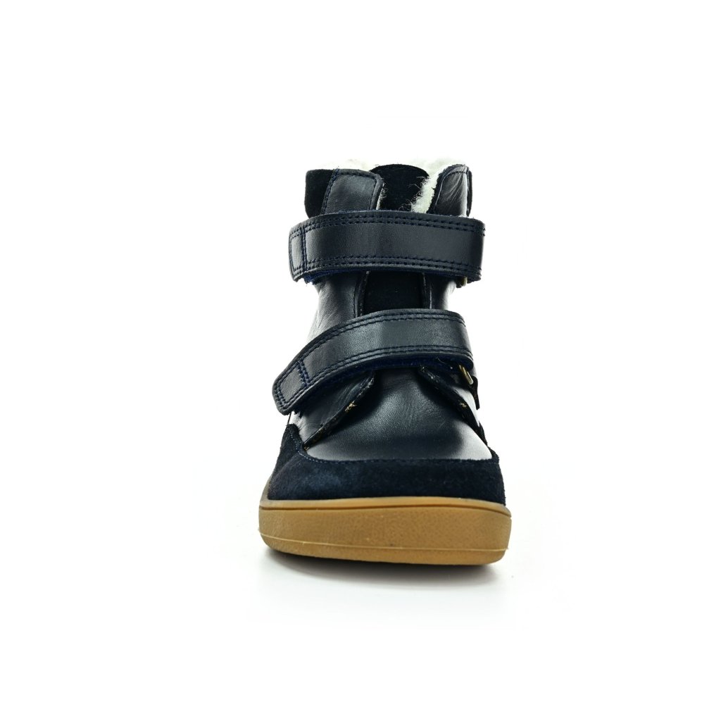 Bundgaard Basil Strap II Tex Navy gefütterte Barfuß-Stiefeletten