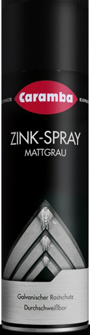 Caramba Zinkspray mattgrau 500 ml - ATU