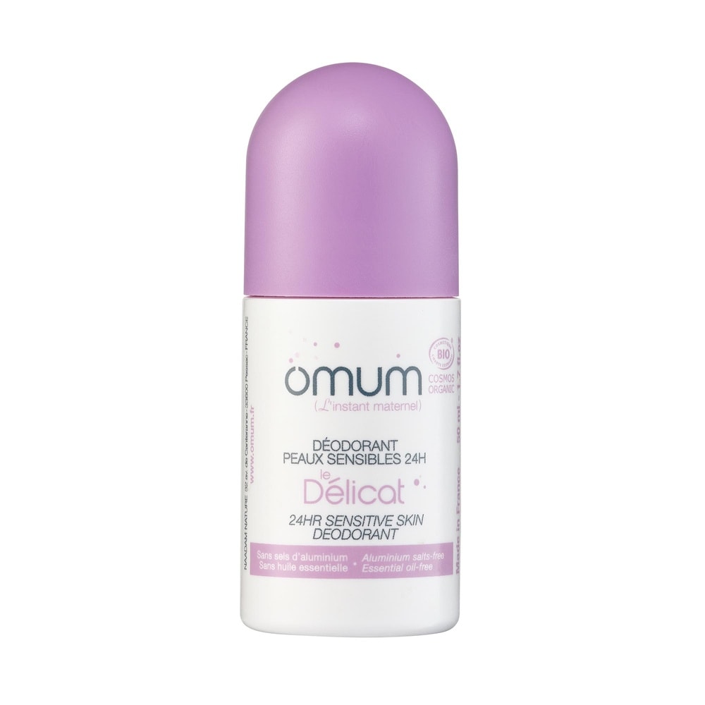 Omum Le Délicat Déodorant bille peaux sensibles 24H