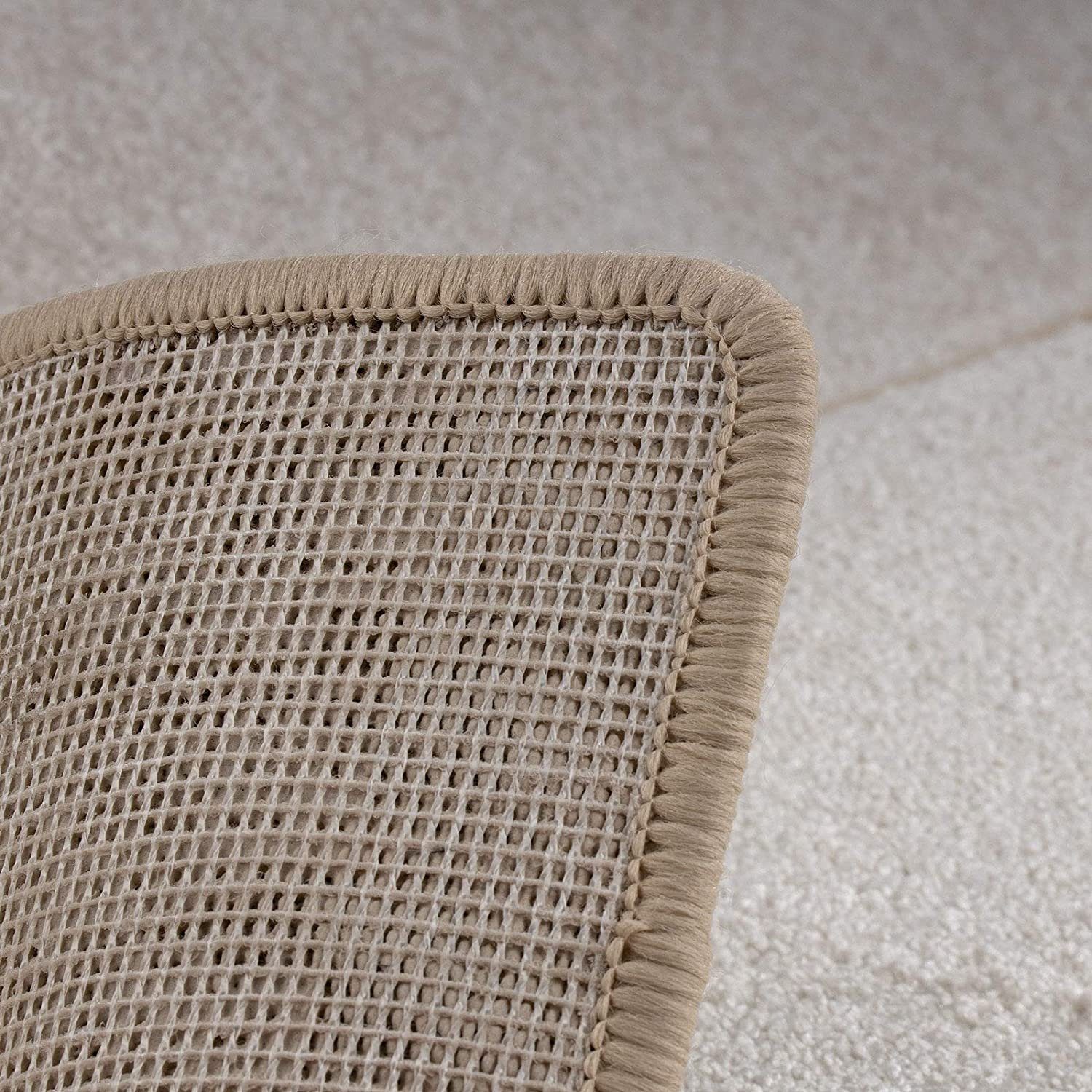 Hochflor-Bettumrandung Sundae, 6 Farben & 3 Größen, Teppichläufer, ideal im Schlafzimmer Floordirekt, Höhe 13.5 mm, (3-tlg), Velours