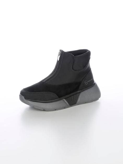 Stiefelette mit sportivem Front Zipper