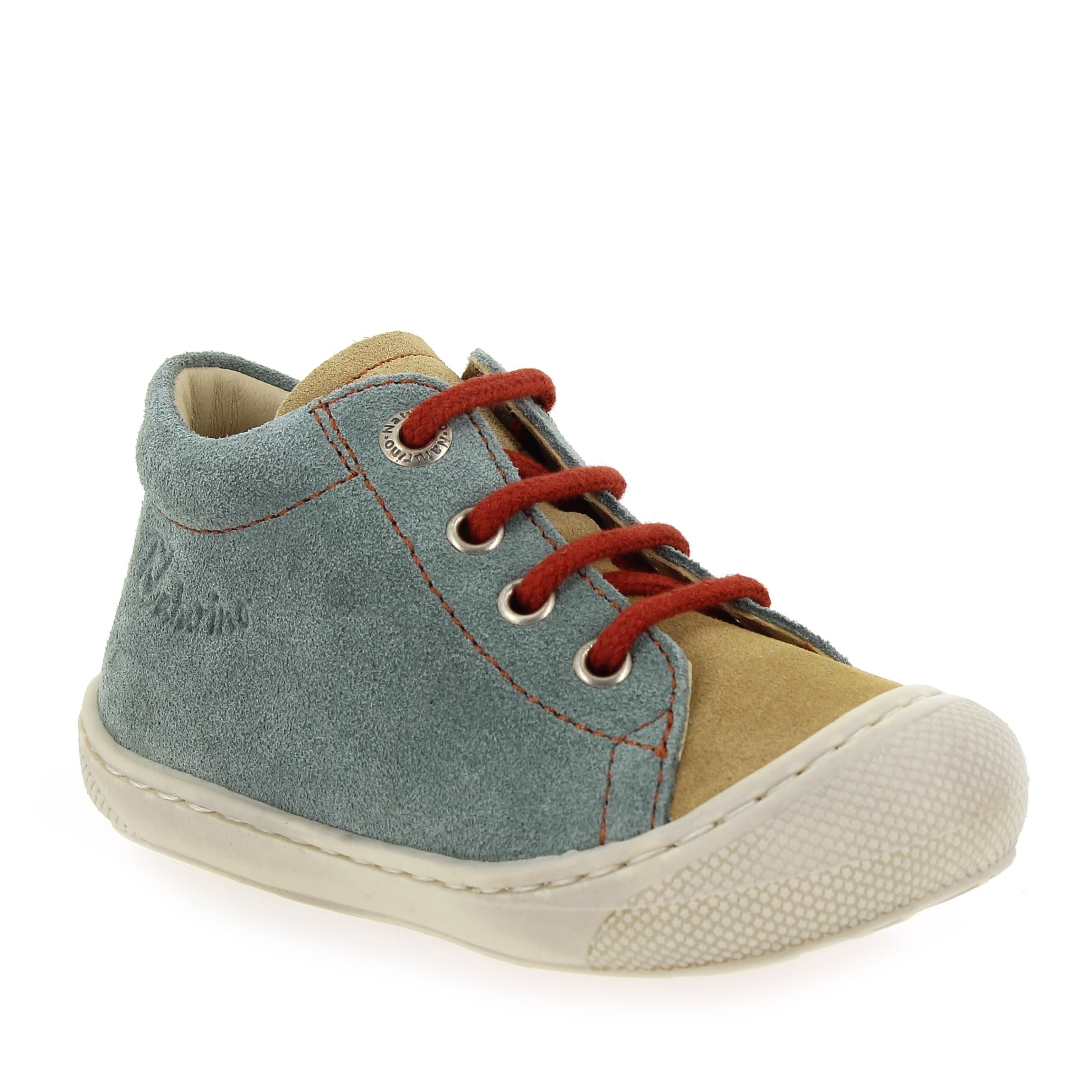 Naturino  COCOON SUEDE E24 - Bleu Beige