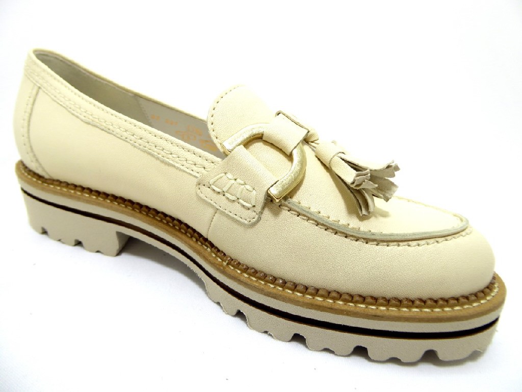GABOR Sportliche Slipper beige