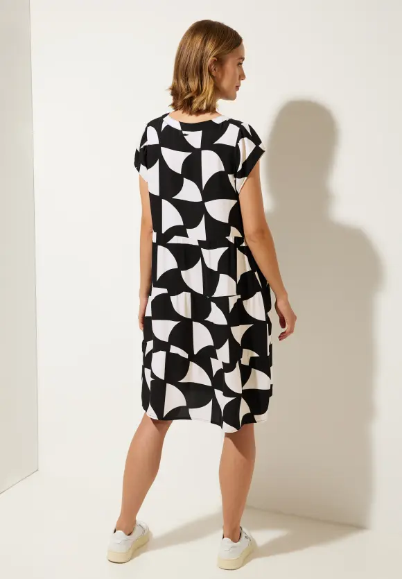 Street One Viskose Kleid mit Print