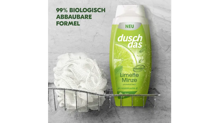 Duschdas Duschgel Limette Minze XXL 450 ml