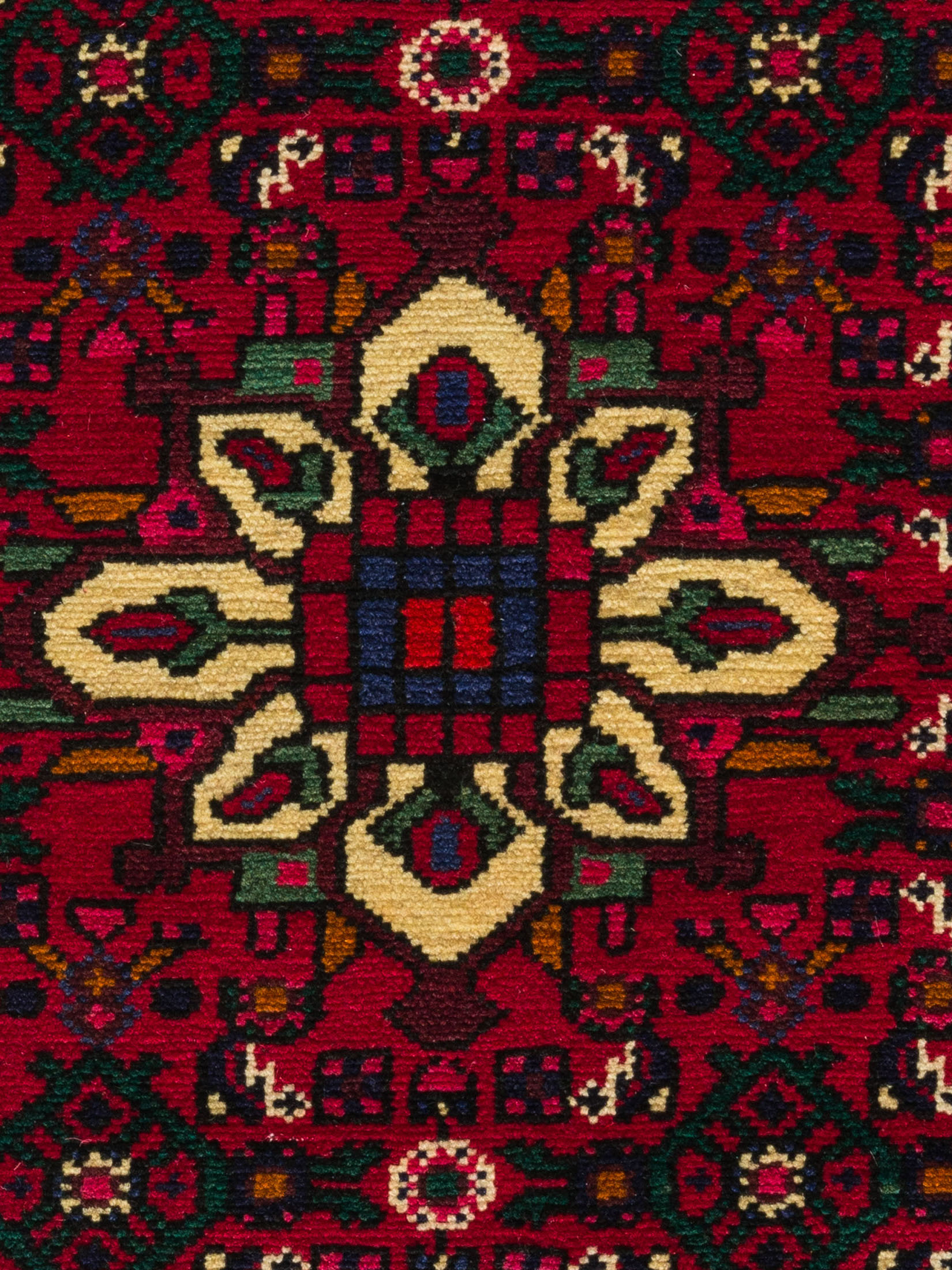 Hosseinabad Hamadan ca. 105 x 160 cm, Unikat / Einzelstück