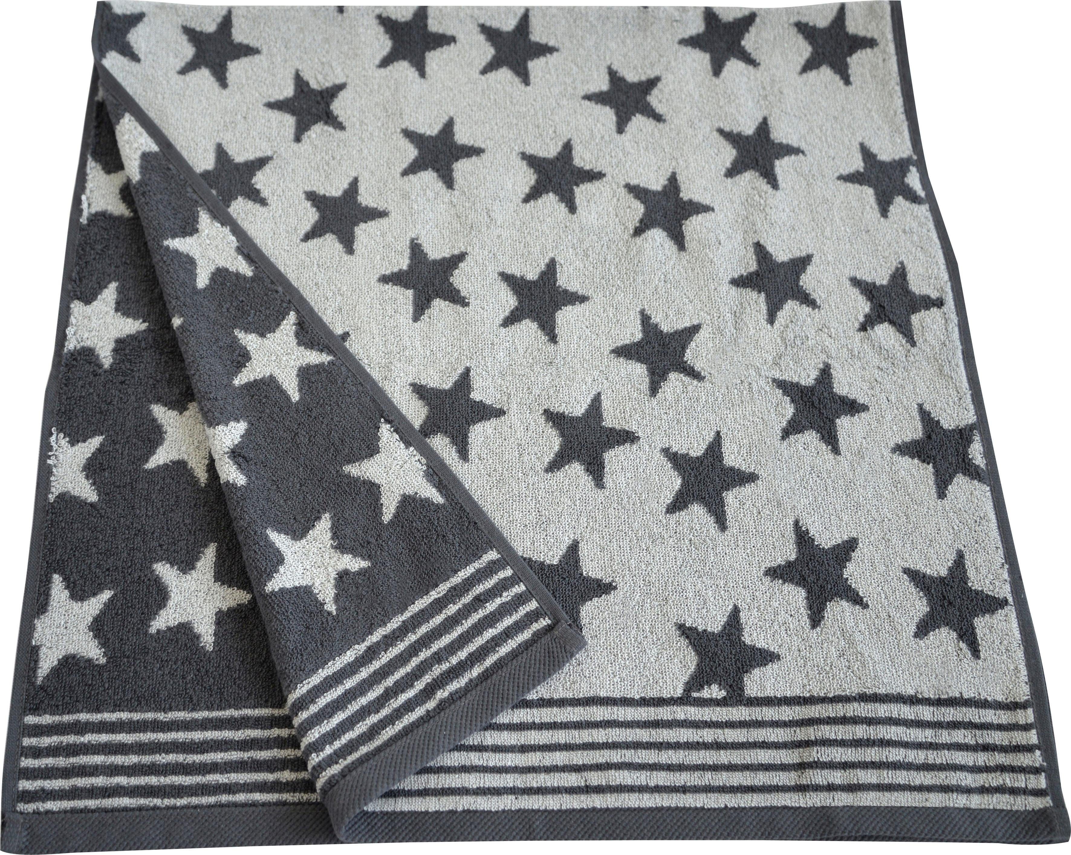Dyckhoff Badetuch Stars, Walkfrottee (1-St), mit Sternen & Streifen
