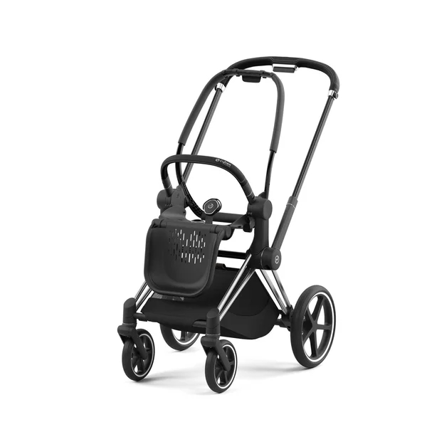 Cybex Priam V4 stroller set mountain blue, frame chrome black