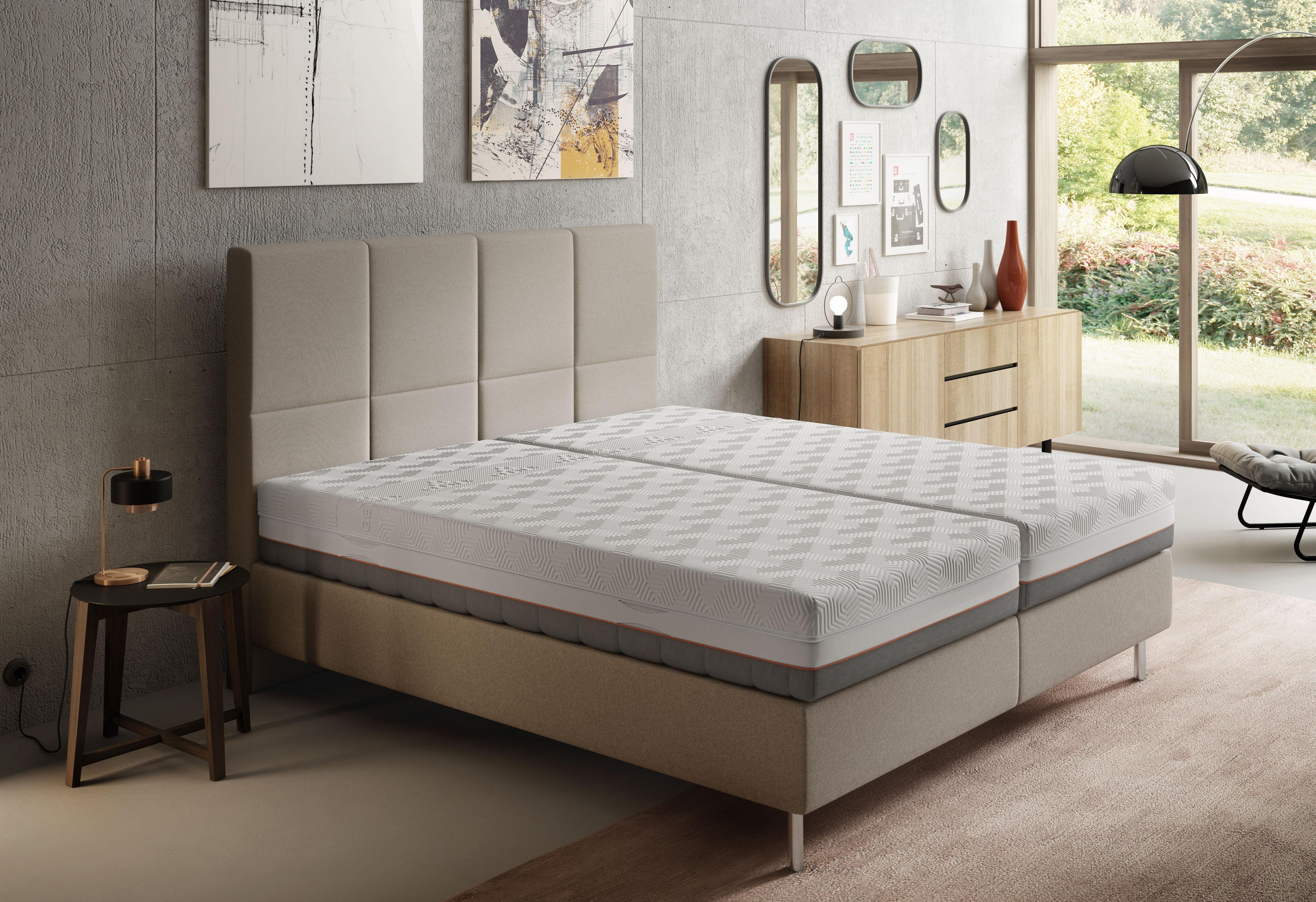 Gelschaummatratze Matratze GELTEX® Quantum Touch 220, in 90x200 cm und weiteren Größen, Schlaraffia, 22 cm hoch, 90 Nächte Probeschlafen!*