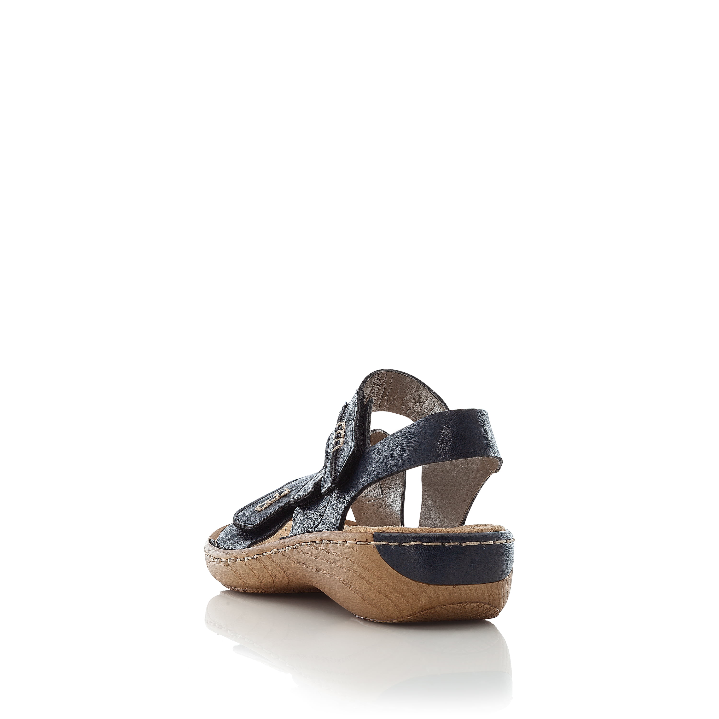 Rieker Damen Riemchensandalen pazifikblau
