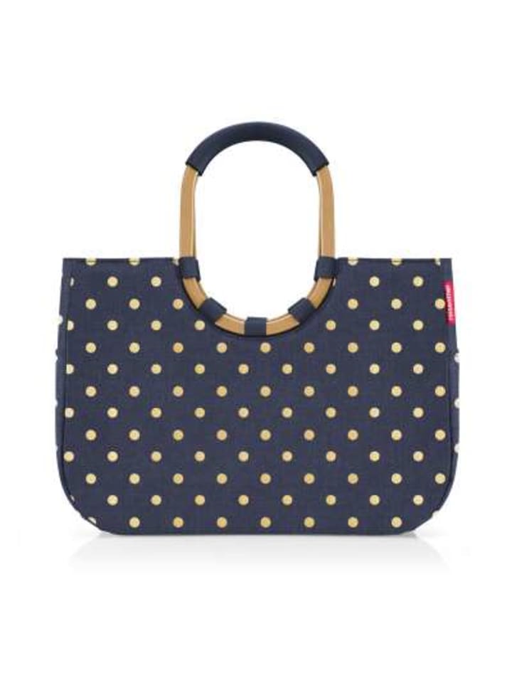Reisenthel Loopshopper L frame metallic dots blue in blau günstig kaufen onesize