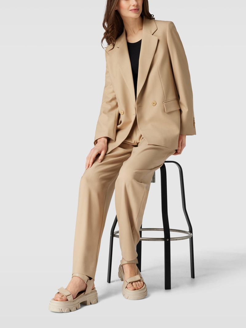 Blazer mit Pattentaschen Modell 'WARDLOW' in sand
