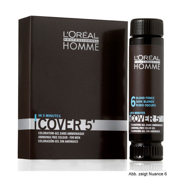 L'Oréal Professionnel Paris Homme Cover 5 Grauhaarkaschierung Hellbraun 50 ml