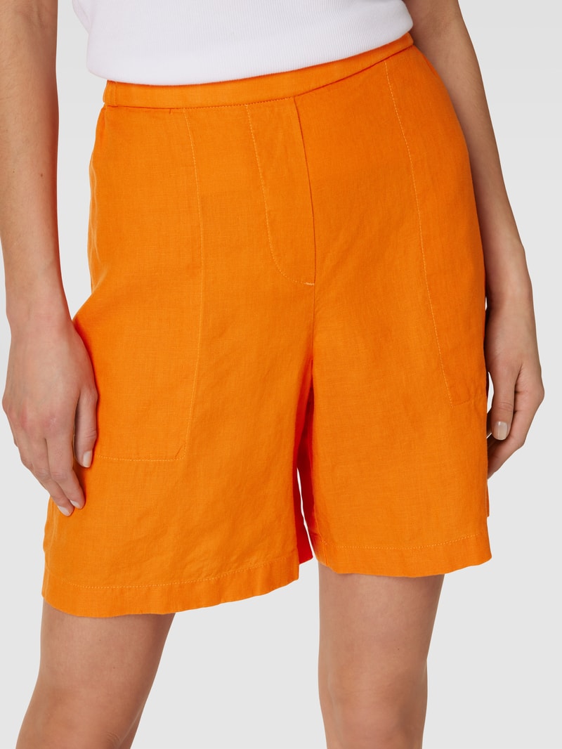 Bermuda mit Gesäßtasche in orange