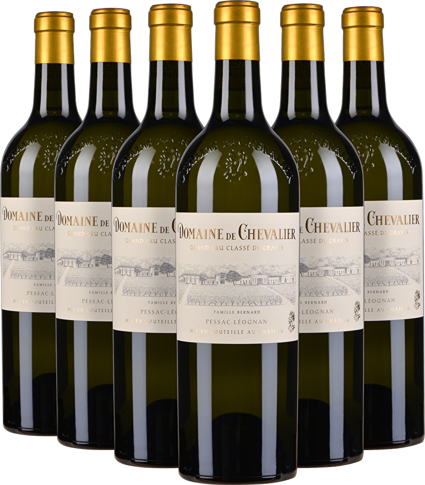 Domaine de Chevalier 6 Flaschen Domaine de Chevalier Blanc Grand Cru Classé 2022 in Holzkiste
