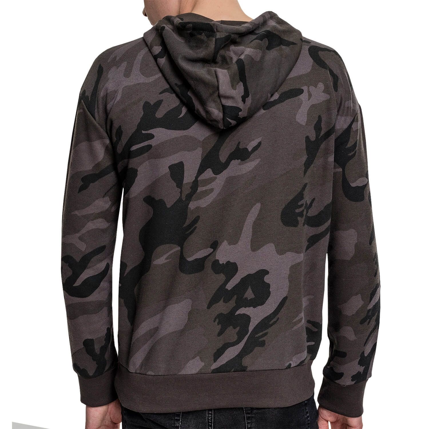 Kapuzenpullover High Neck Camo Hoody