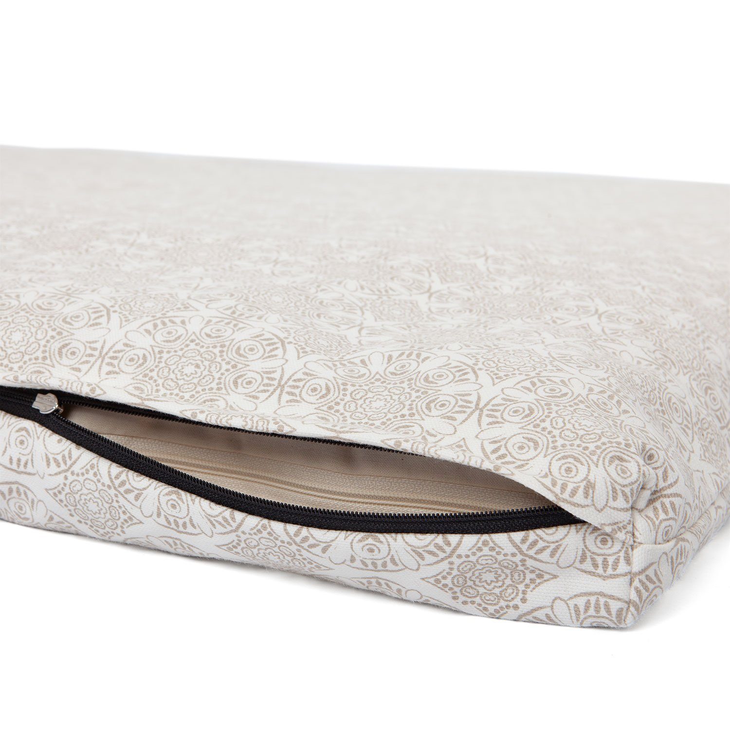bodhi Meditationskissen Maharaja Collection: Shiatsumatte, 4-lagig Madurai (ecru), 120 cm