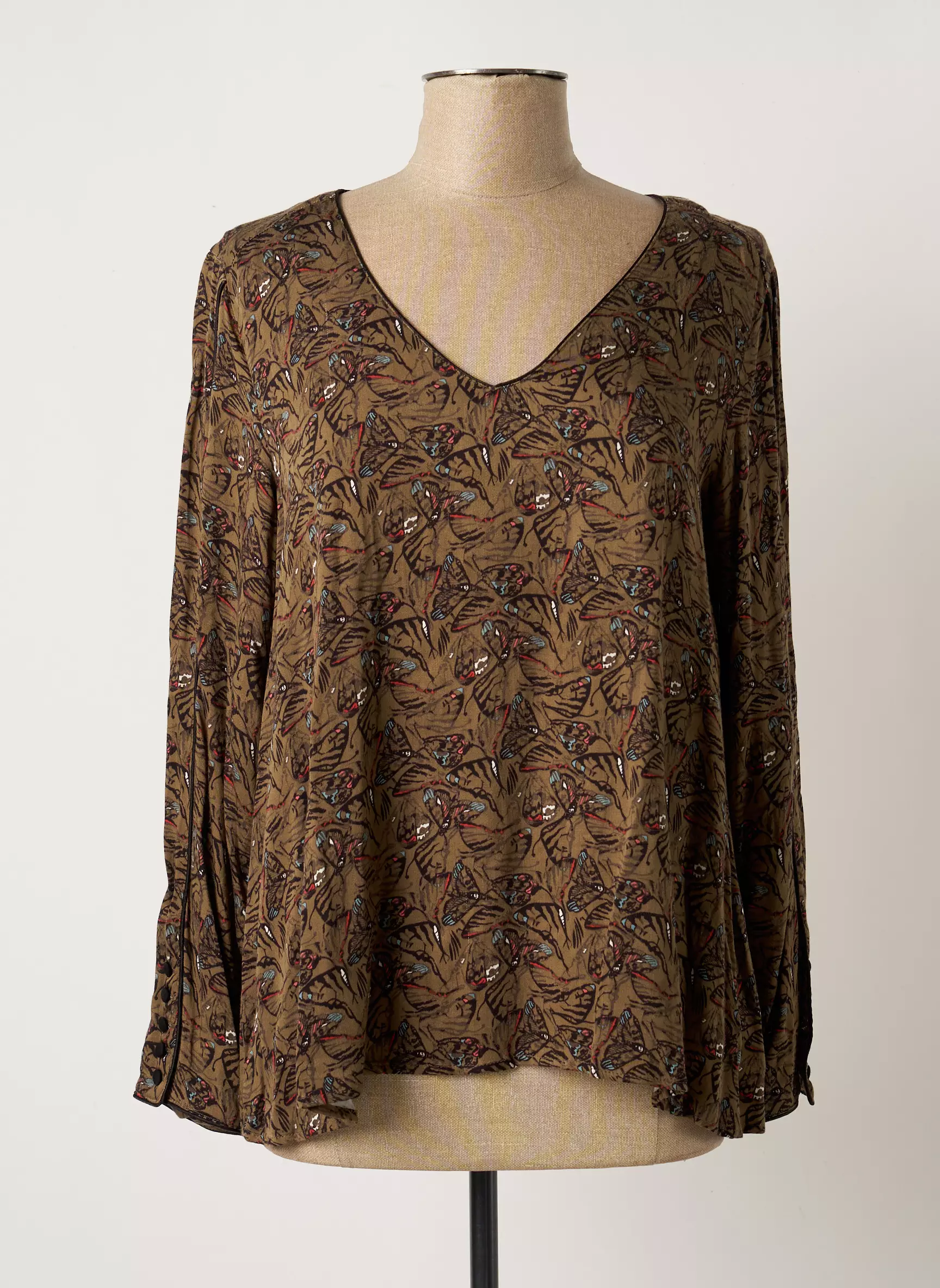 Lola Espeleta Blouses Femme couleur vert