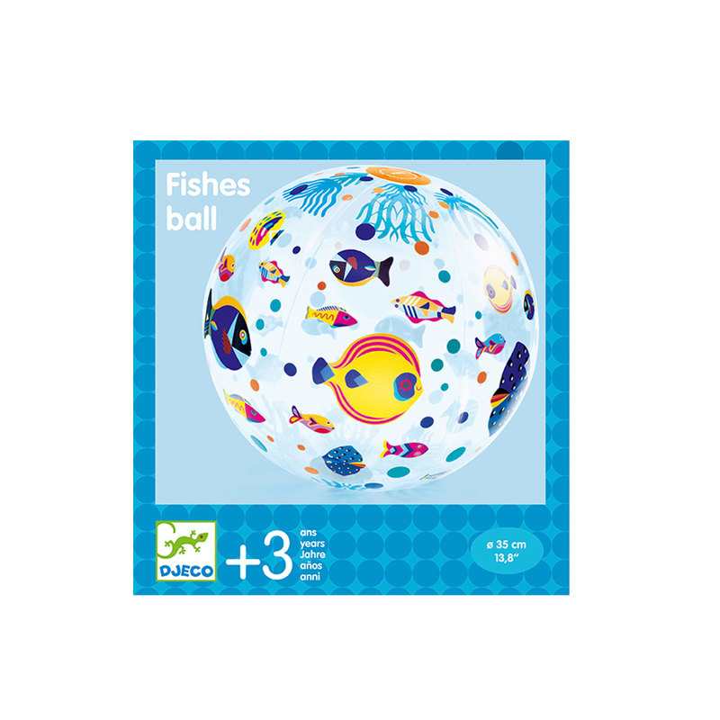 Ballon gonflable poissons Djeco