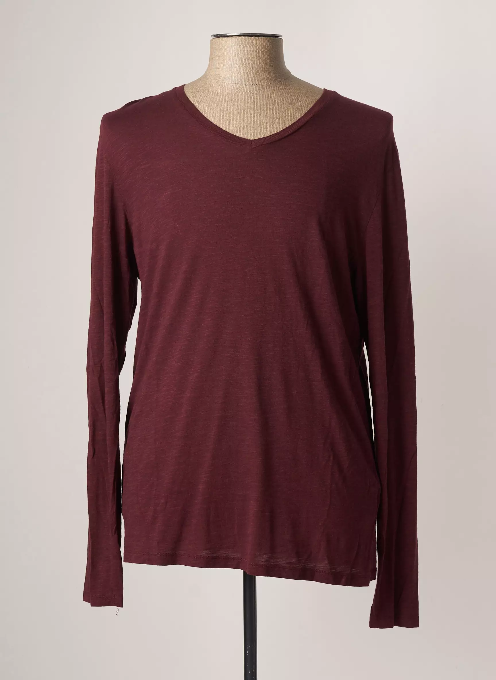 American Vintage Tshirts Homme couleur rouge